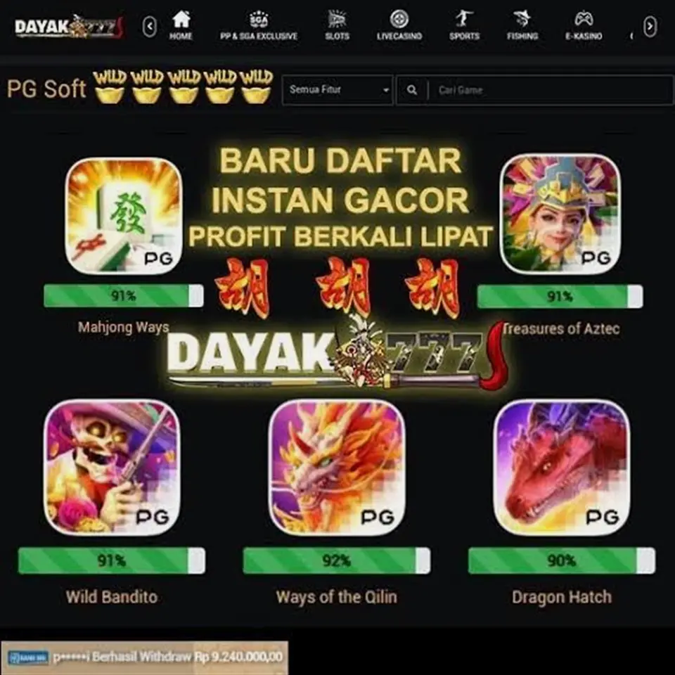 dayak777 APK Resmi Unduh
